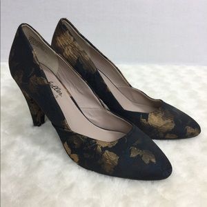 NWOT Anthropologie Seychelles Brocade High Heels